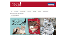 Desktop Screenshot of abcgatosmagazine.com